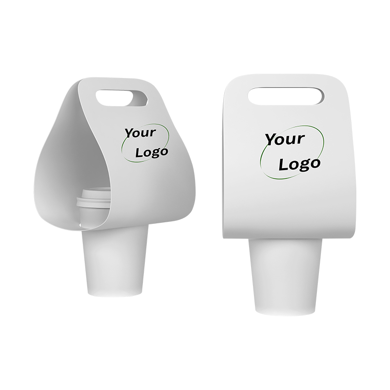 1 csésze elvihető papír fogantyútartó