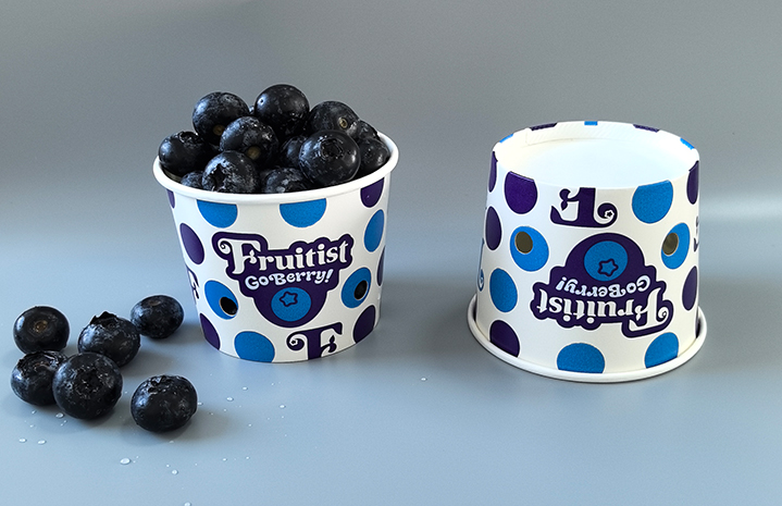 Gyümölcs papír tartály